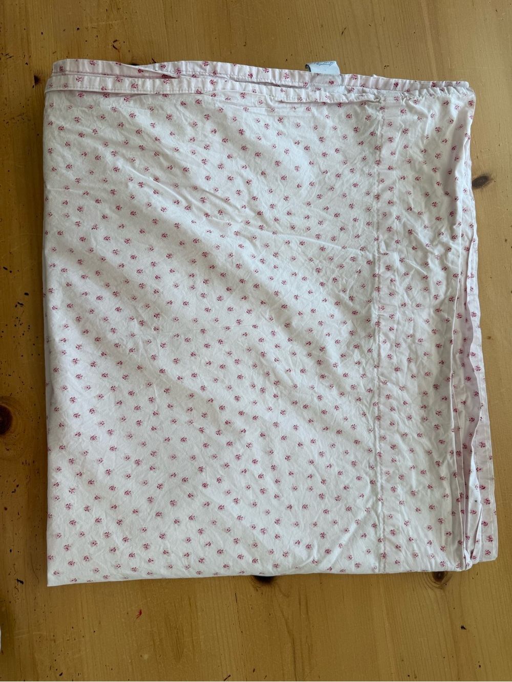 Shabby chic Mon Ami flat sheet